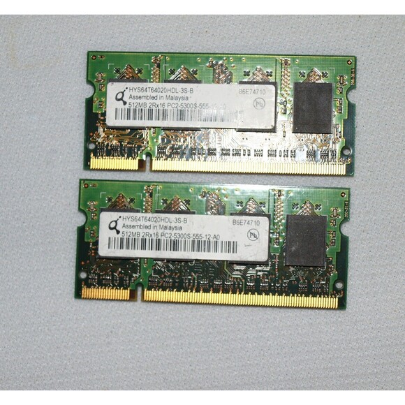 512 MB (13 X 512 MB ) Hynix & Samsung DDR2 SO-DIMM Laptop Memory RAM PC2-5300S - Picture 3 of 6